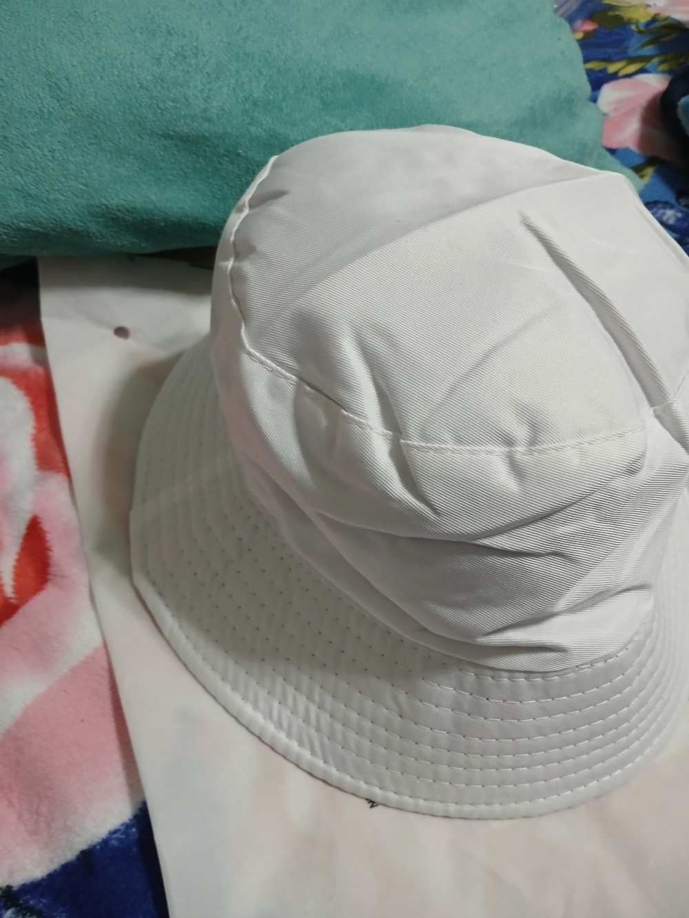 Classic White Bucket Hat